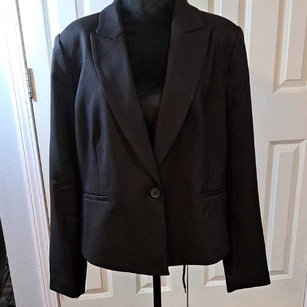 NINE WEST Classic Black Women's Blazer